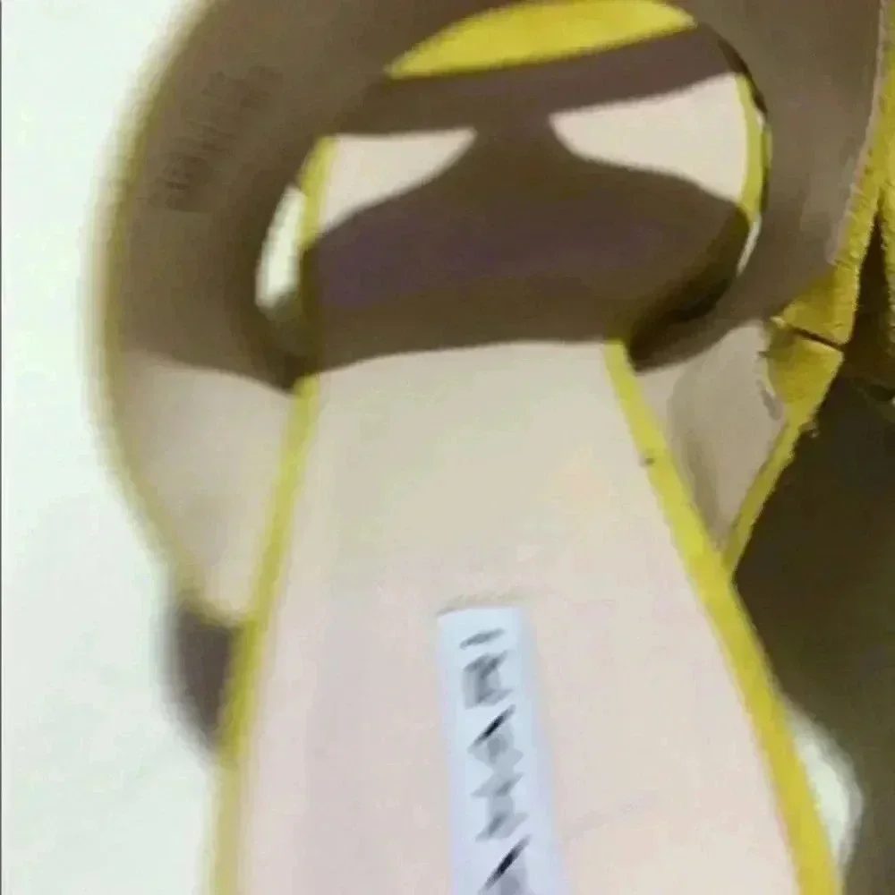 NWOB Tahari Faux Suede Double Strap Dressy Sandal with 3 1/2” heel - Picture 7 of 7
